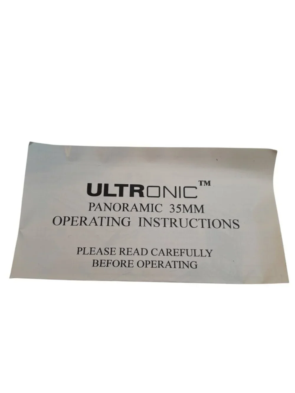 Ultronic Panoramic 35mm Focus-Free Film Camera With Instruction Manual new